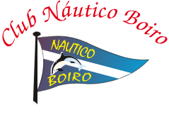 Club Náutico Boiro sin fondo letra blanca